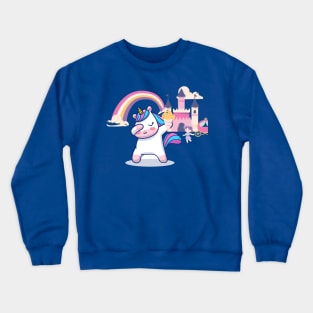 Unicorn Loves Ice Cream Crewneck Sweatshirt